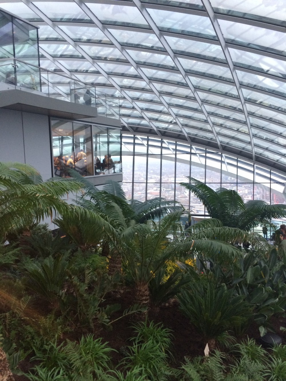 How many gardens do you know with an elevator?